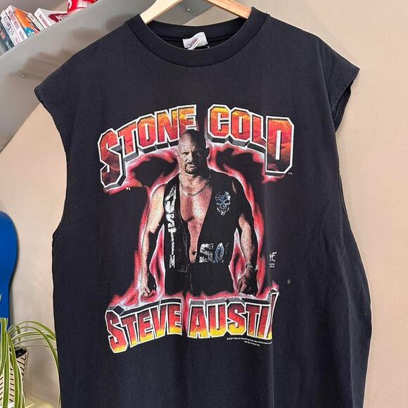 Vintage 2001 Stone Cold Steve Austin Shirt - Picture 2 of 8
